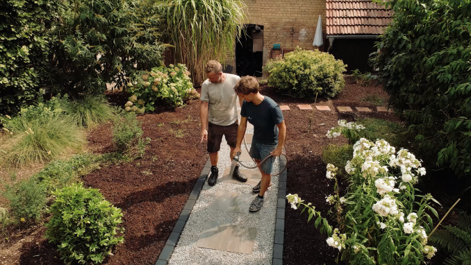 HORNBACH - Gartenweg anlegen